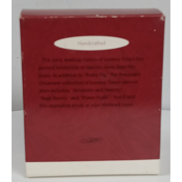 Hallmark 1993 Porky Pig Looney Tunes Collection Keepsake Xmas Ornament - Picture 11 of 11